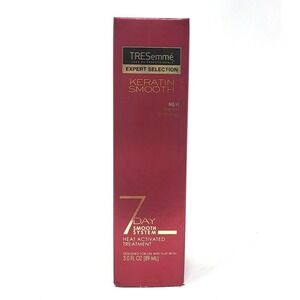 Tresemme Smooth Keratin 7 Day Smooth System Heat Activated Treatment New 3 oz